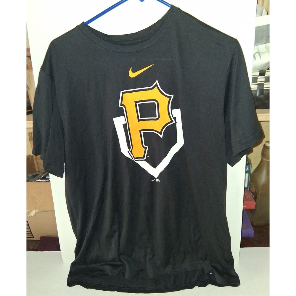 Men's Nike Black Pittsburgh Pirates Icon T-Shirt Dri-Fit XL